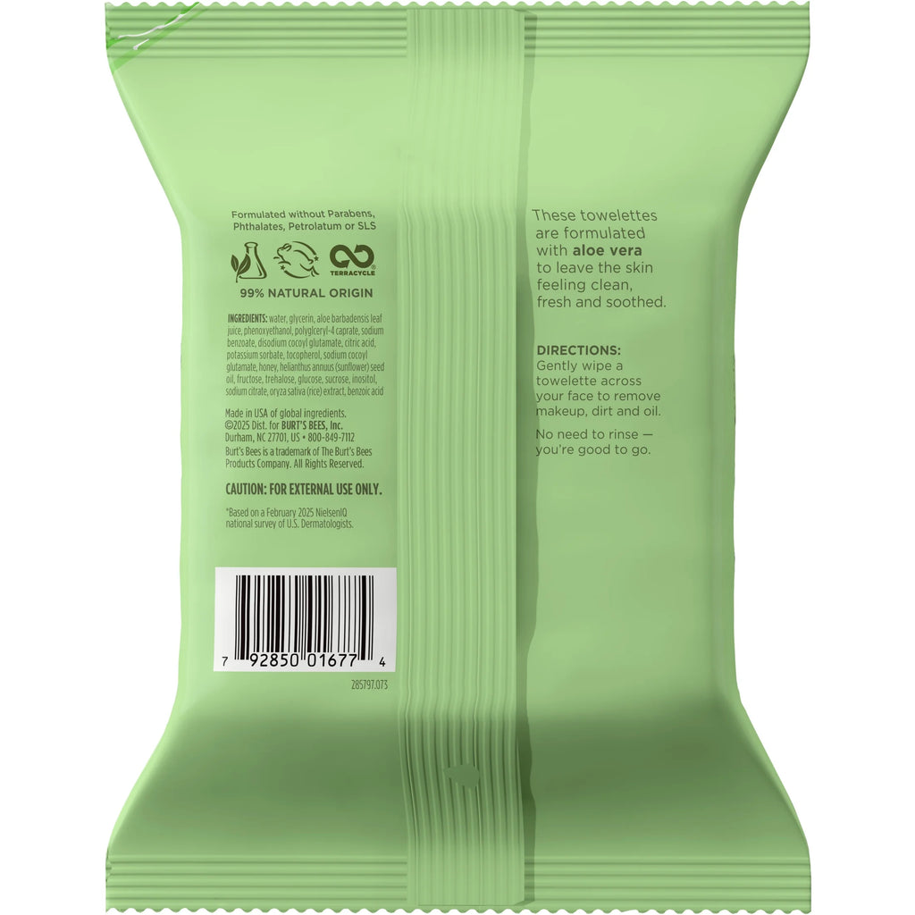 Soothing Fragrance Free Make-Up Wipes, 30 Count