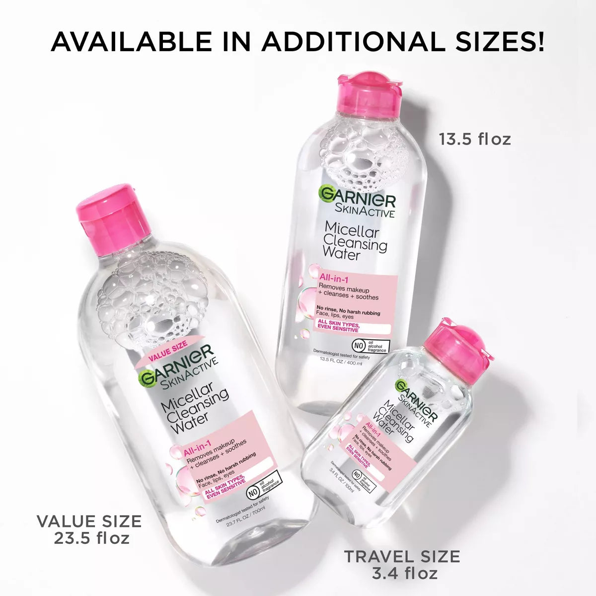Garnier Micellar Water Hydrating Facial Cleanser & Makeup Remover - Basic Cleansing