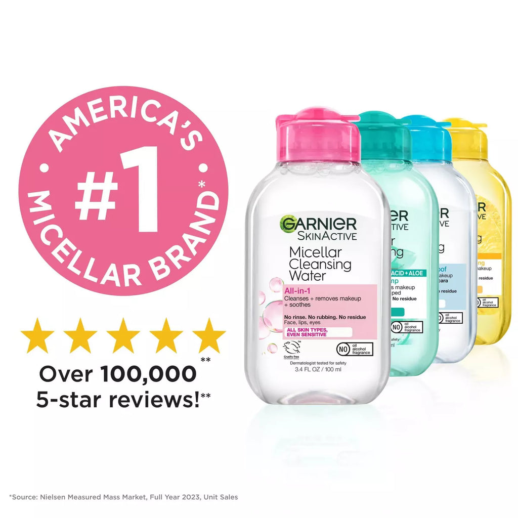 Garnier Micellar Water Hydrating Facial Cleanser & Makeup Remover - Basic Cleansing